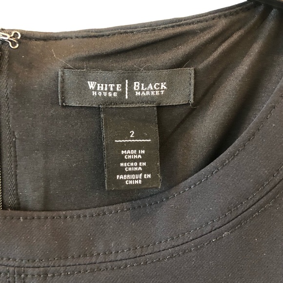 White House black market dress, sleeveless. Size 2. - Picture 5 of 5